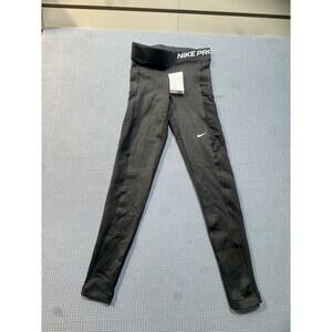 Nike Pro‎ Therma-Fit Size Small leggings Women's Sz S Black Brand New